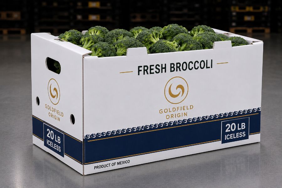 Brócoli 20 lb iceless